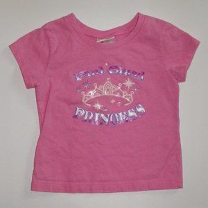 Pink Kid Connection T-shirt "Pint SIzed Princess"